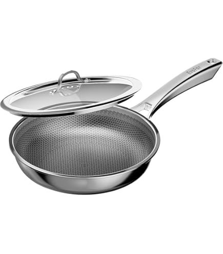 Amazon | スピニー／IH26cmフライパン ガラス蓋付（IH&ガス両用